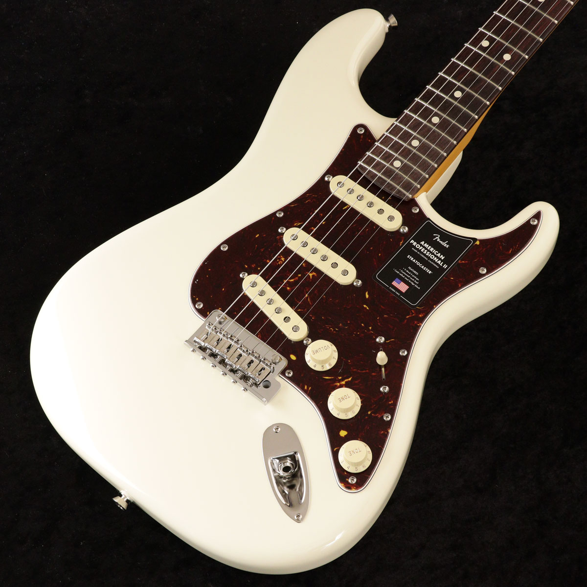 FENDER / American Professional II Stratocaster Rosewood Olympic White (重量:3.54kg) 【御茶ノ水本店】【YRK】