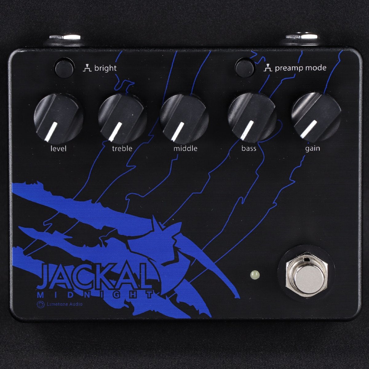 Limetone Audio / JACKAL MIDNIGHT ジャッカルミッドナイト ベーシスト向けディストーションペダル【御茶ノ水本店】
