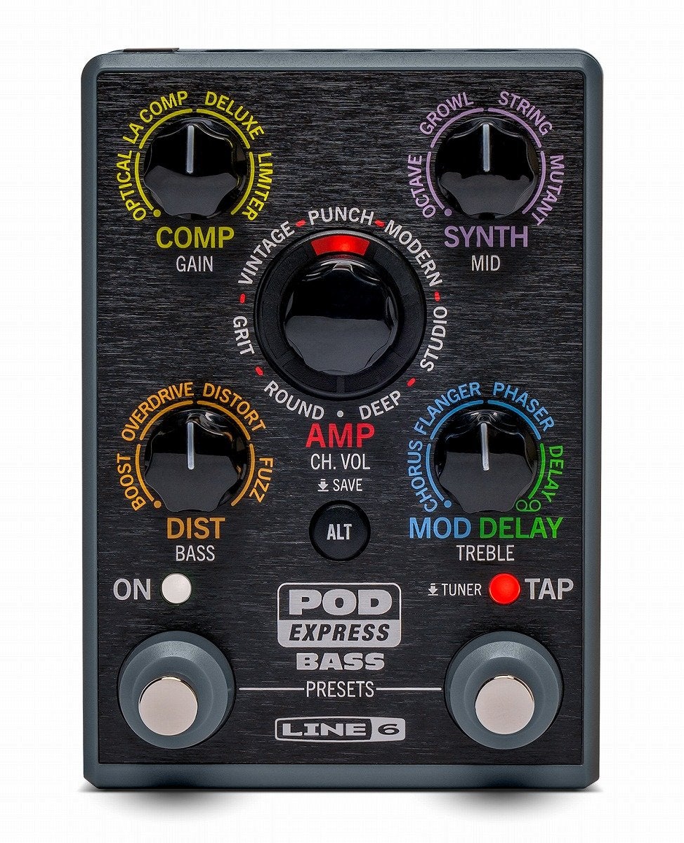 【数量限定特別価格】Line6 / POD Express Bass ライン6 マルチエフェクター ベース用エフェクター【池袋店】