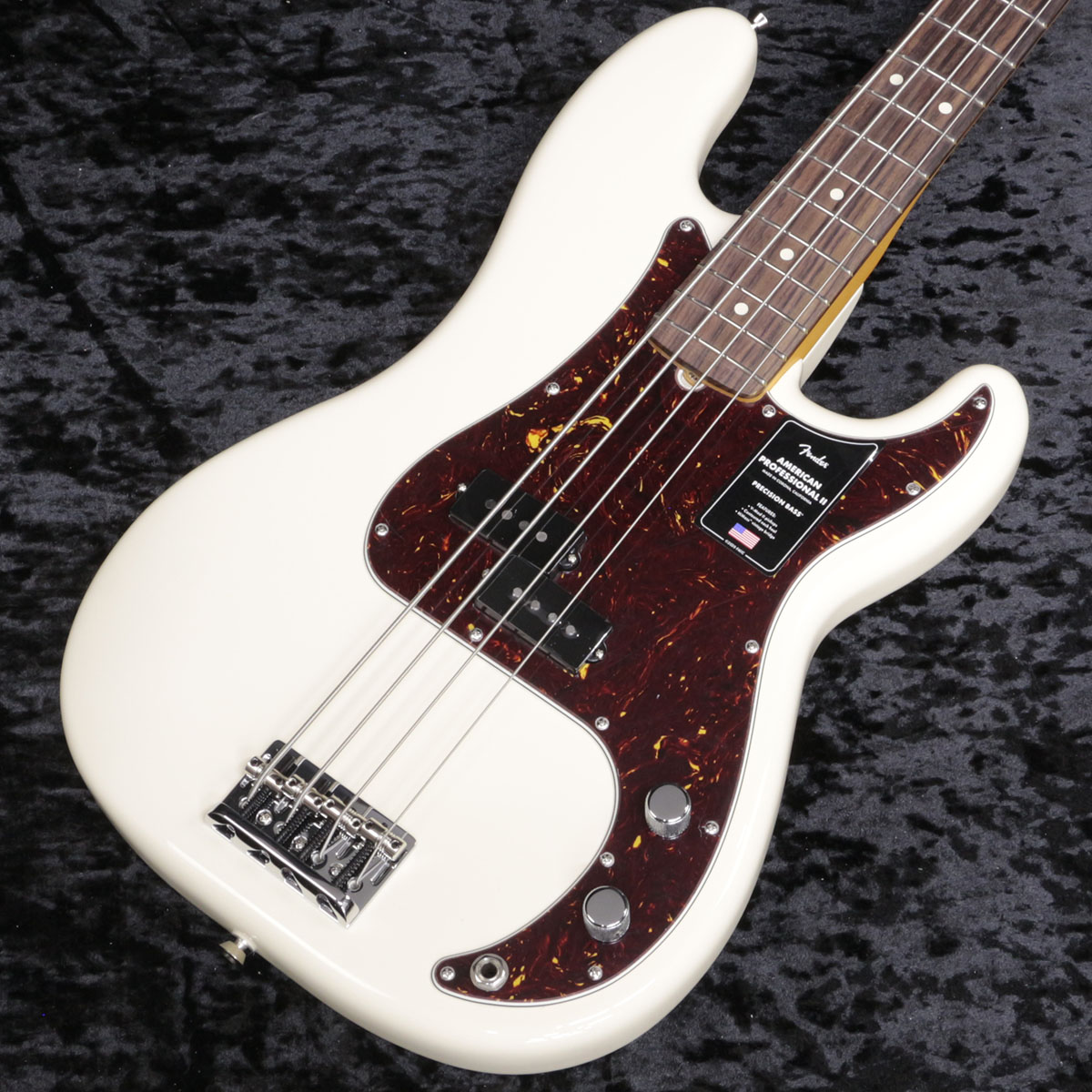 Fender / American Professional II Precision Bass Rosewood Olympic White【新宿店】【YRK】