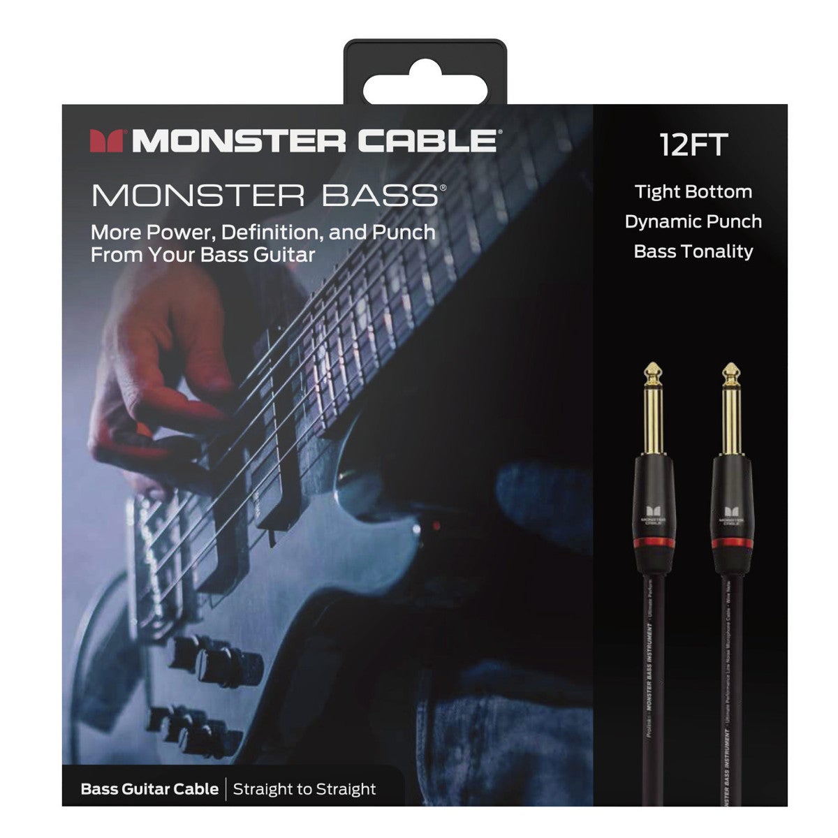 MONSTER CABLE / MONSTER BASS M BASS2-12 12ft S-S 約3.6メートル モンスターケーブル 【横浜店】
