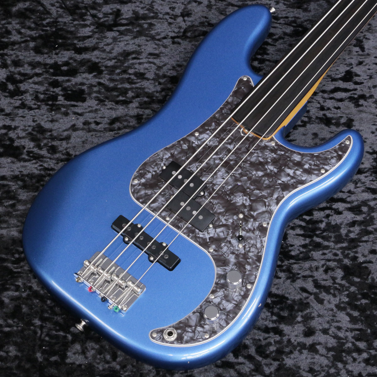 【中古】FENDER USA / Tony Franklin Fretless Precision Bass Ebony Fingerboard Lake Placid Blue 【新宿店】