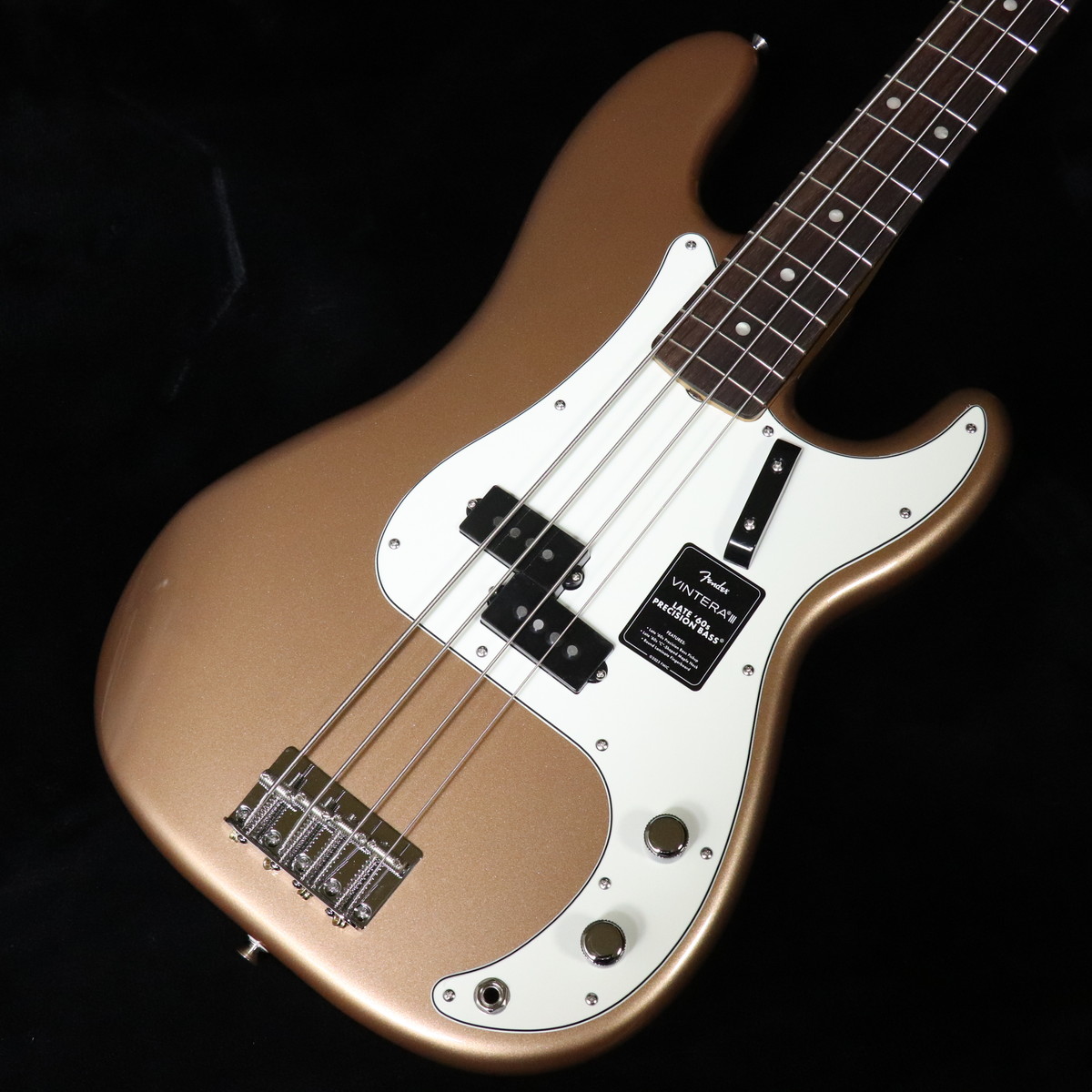 Fender / Vintera III Late '60s Precision Bass Rosewood Fingerboard Firemist Gold 【梅田店】|イシバシ楽器 17Shops