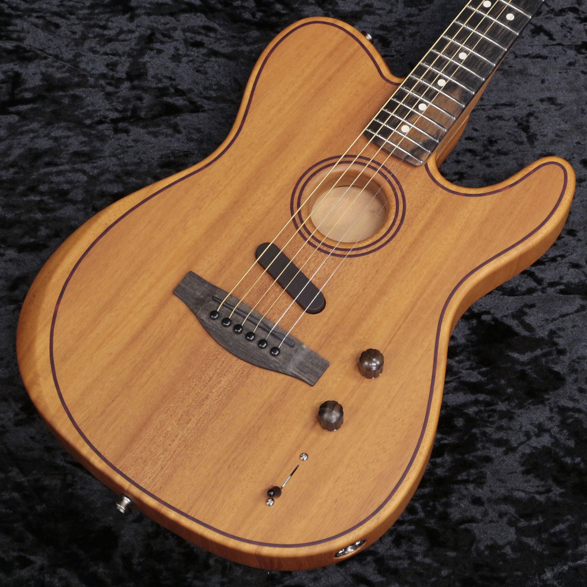 Fender / American Acoustasonic Telecaster All-Mahogany Ebony Fingerboard Natural【新宿店】【YRK】｜イシバシ楽器 17Shops