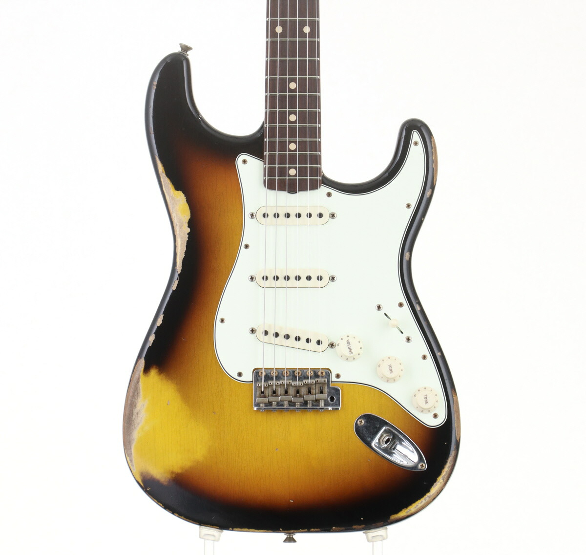 【中古】FENDER CUSTOM SHOP / Limited Edition '60 Dual-Mag II Stratocaster Super Heavy Relic Aged 3-Color Sunburst 【店長厳選中古目玉品】【値下げしました！！】【福岡店】｜イシバシ楽器 17Shops 314,325円