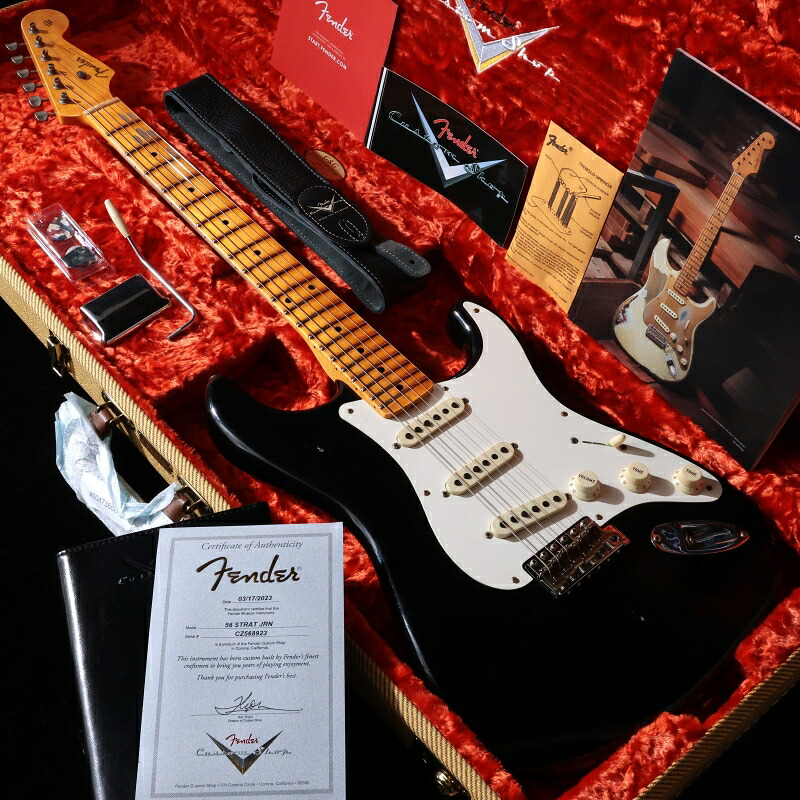 Fender Custom Shop / 1956 Stratocaster Journeyman Relic Aged Black【御茶ノ水本店】【値下げ】｜イシバシ楽器 17Shops