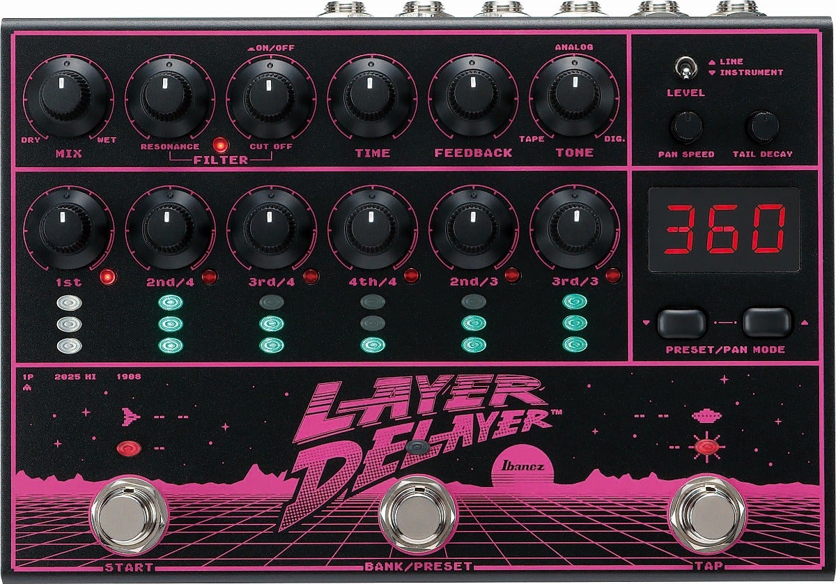 Ibanez / LD303 Multi-function Delay Pedal ～Layer Delayer～ 多機能ディレイ アイバニーズ 【横浜店】｜イシバシ楽器 17Shops