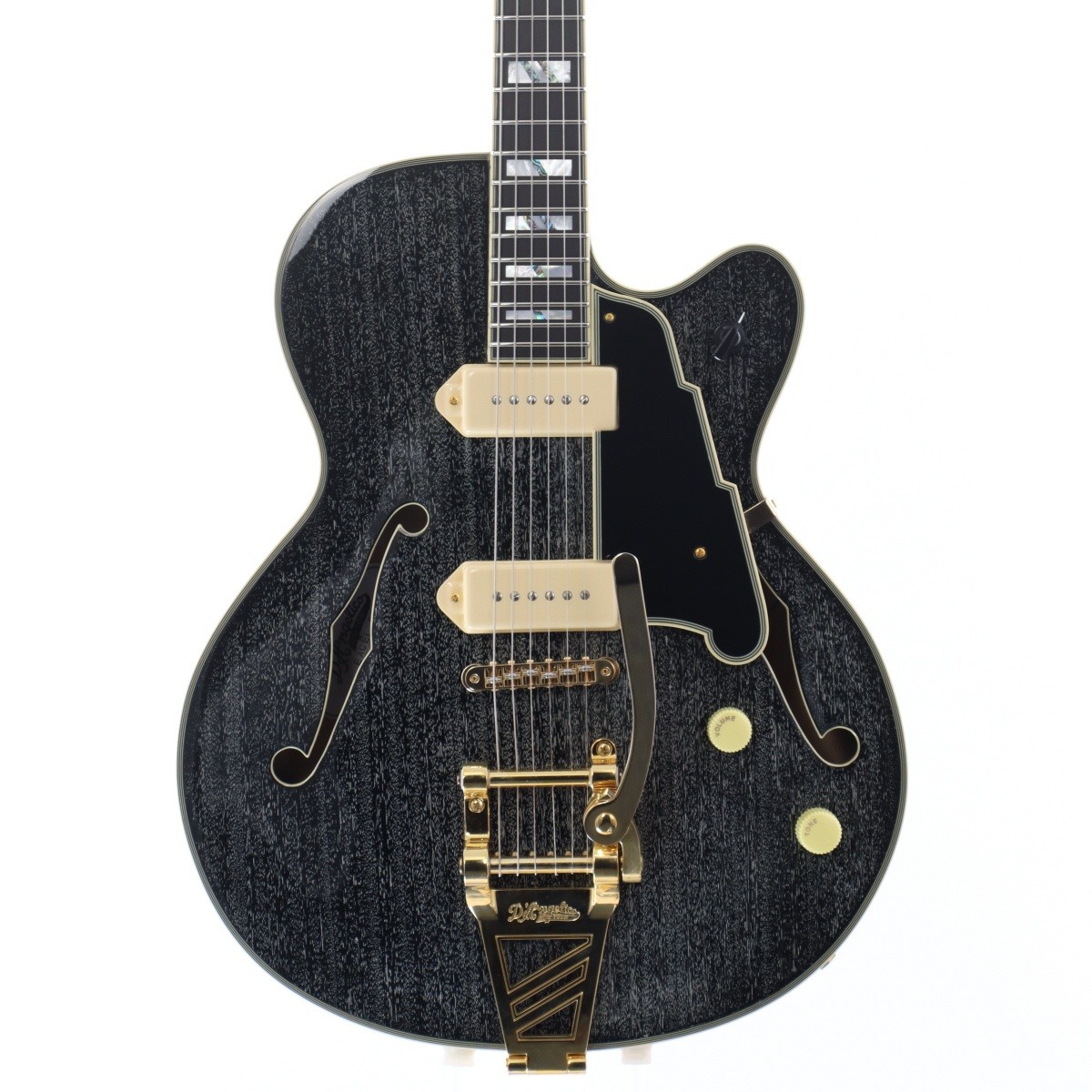 【中古】D'Angelico / Excel 59 Shield Tremolo Black Dog 【心斎橋店】【値下げ】｜イシバシ楽器 17Shops