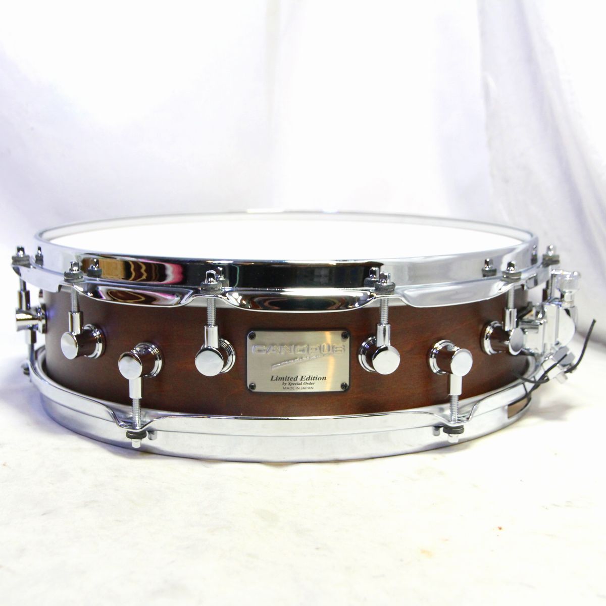 CANOPUS / Limited Edition MO-1440 CM 14x4 12Top / 6Bottom Lugs Piccolo Snare Drum|イシバシ楽器 17Shops