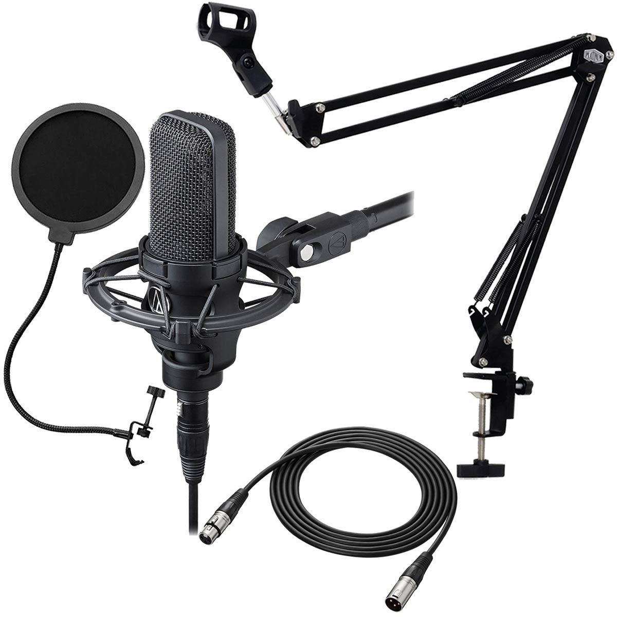 audio-technica / AT4040 ハイコスパセット(純正ケーブル＆ポップブロッカー＆アームスタンド)【渋谷店】｜イシバシ楽器 17Shops
