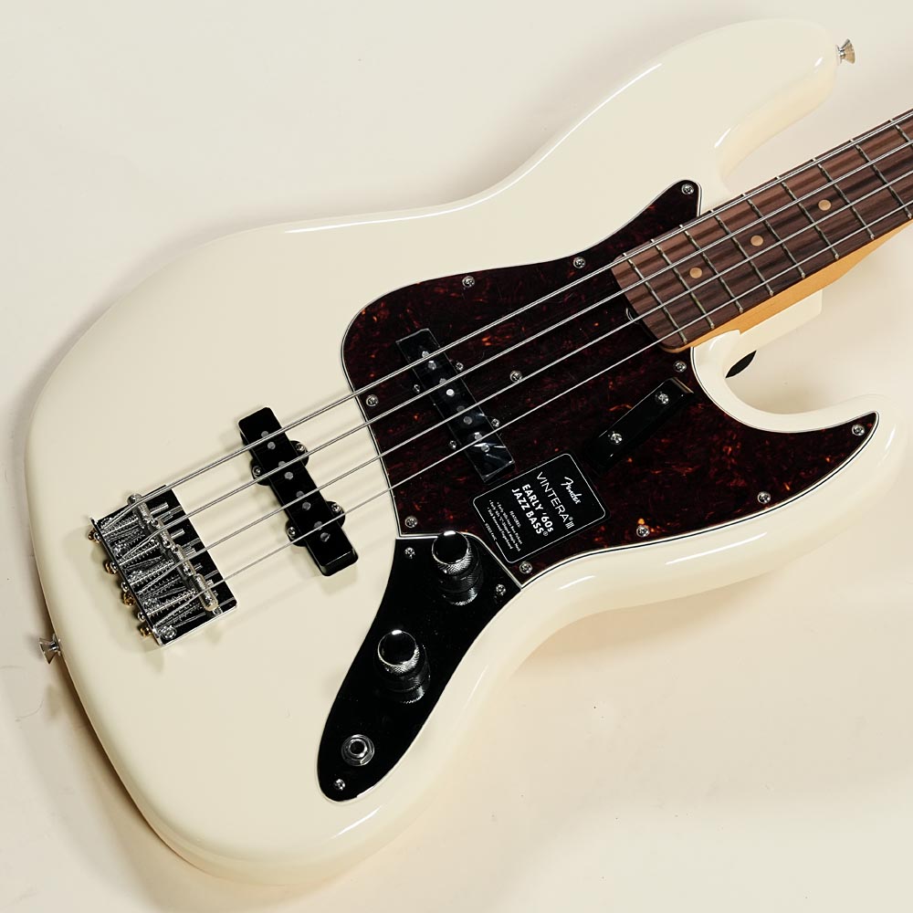 Fender / Vintera III Early '60s Jazz Bass Rosewood Fingerboard Olympic White【渋谷店】《長期店頭展示品チョイキズアウトレット特価》｜イシバシ楽器 17Shops 104,390円
