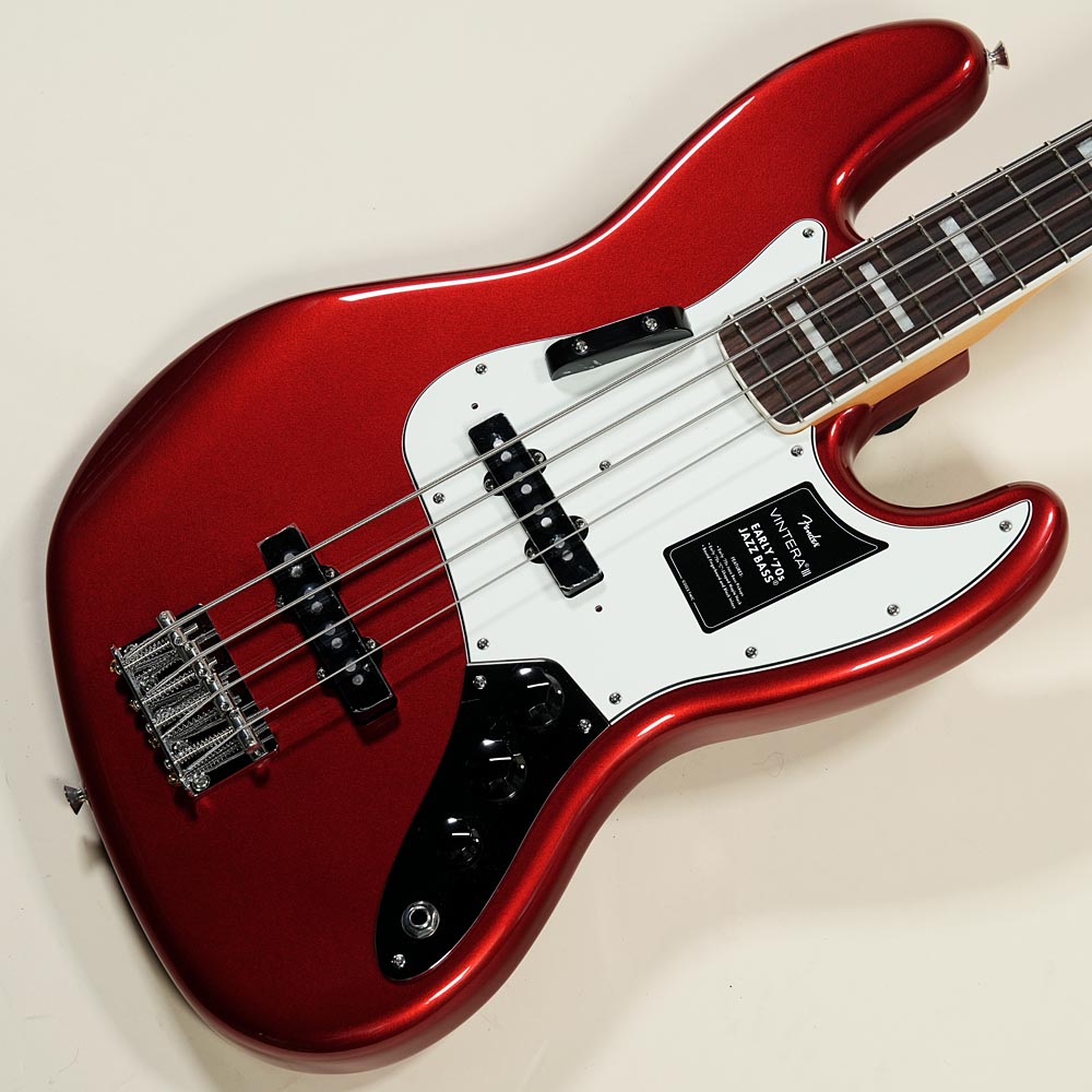 Fender / Vintera III Early '70s Jazz Bass Rosewood Fingerboard Candy Apple Red【渋谷店】《長期店頭展示品チョイキズアウトレット特価》|イシバシ楽器 17Shops
