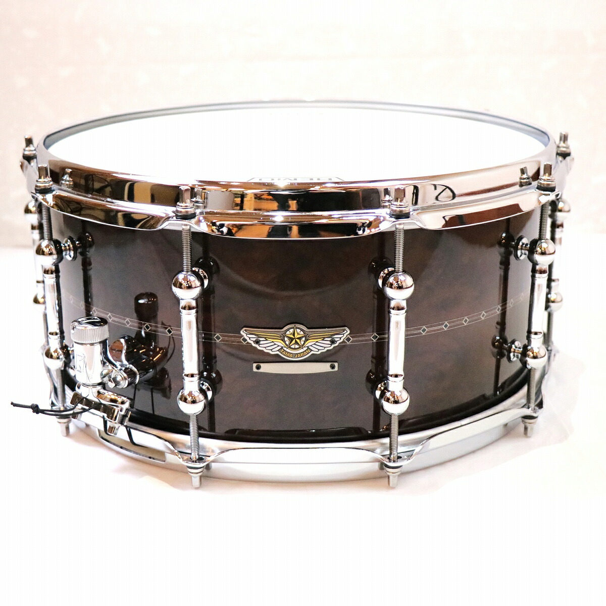 TAMA / STAR Reserve Bubinga/Walnut 14x6.5 スネアドラム 《ソフトケース付き》 【S/N 35121528】【アウトレット特価】【名古屋栄店】|イシバシ楽器 17Shops
