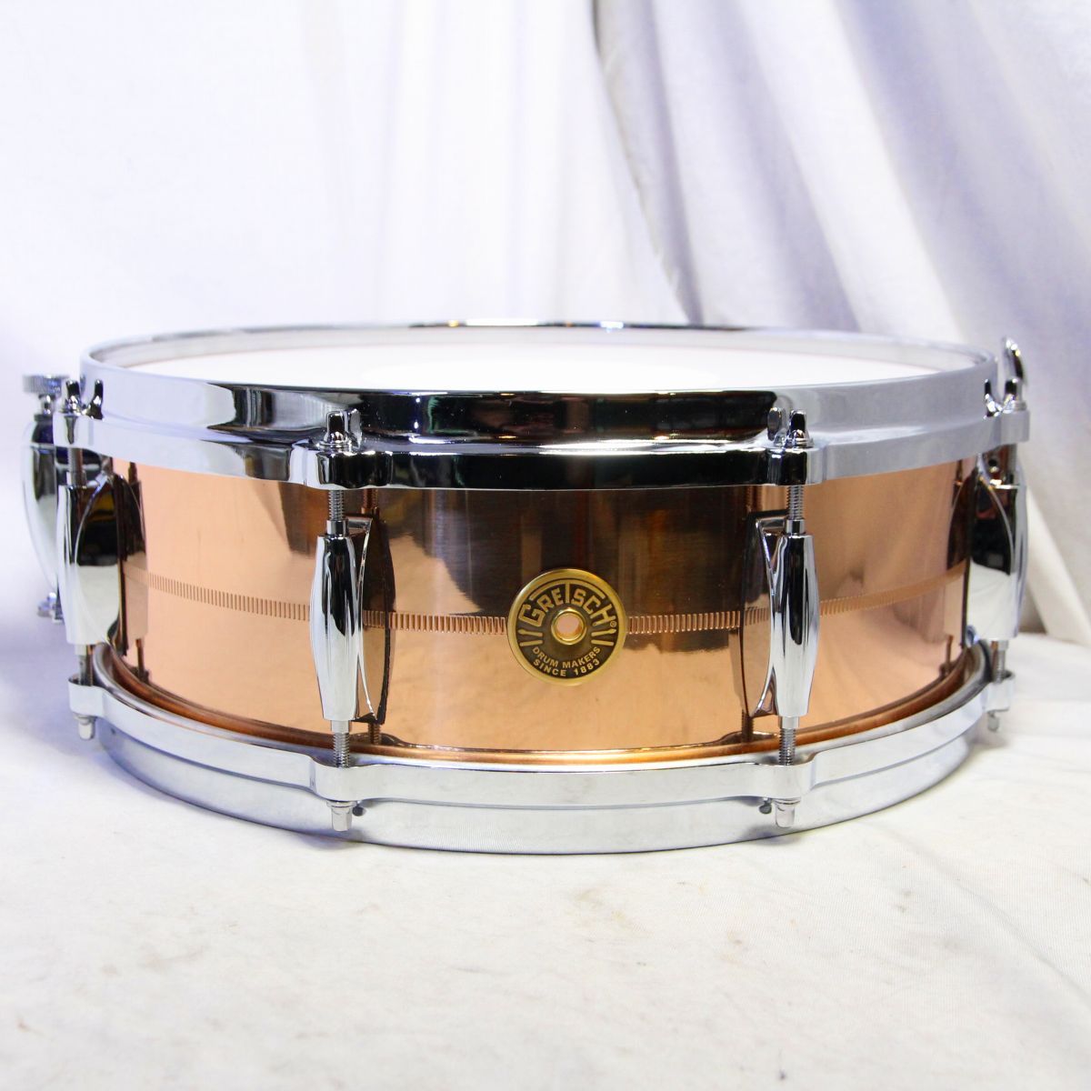 GRETSCH / USA Custom Metal G4160PB 14x5 Phosphorus Bronze|イシバシ楽器 17Shops