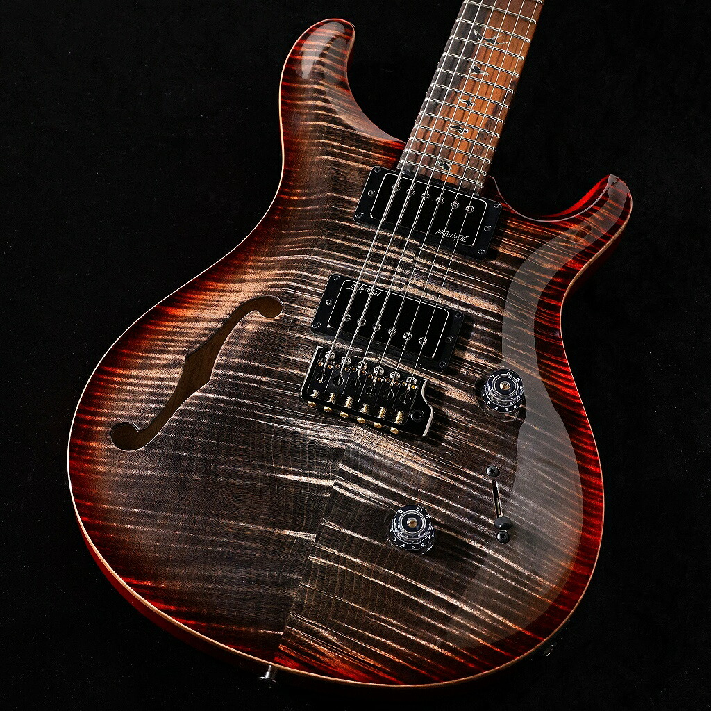 Paul Reed Smith (PRS) / 2026 Wood Library Custom 24 Semi-Hollow Charcoal Cherry Burst(3.05kg)【S/N:26 0421118】 【御茶ノ水本店】｜イシバシ楽器 17Shops