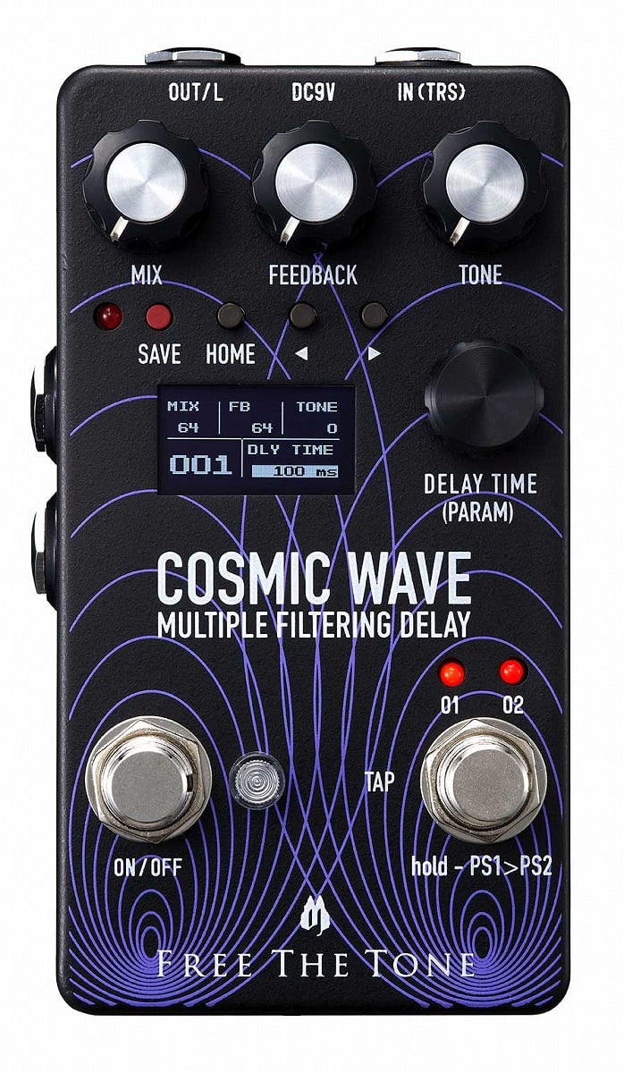 Free The Tone / CW-1Y COSMIC WAVE Multiple Filtering Delay フリーザトーン ディレイ【御茶ノ水本店】｜イシバシ楽器 17Shops