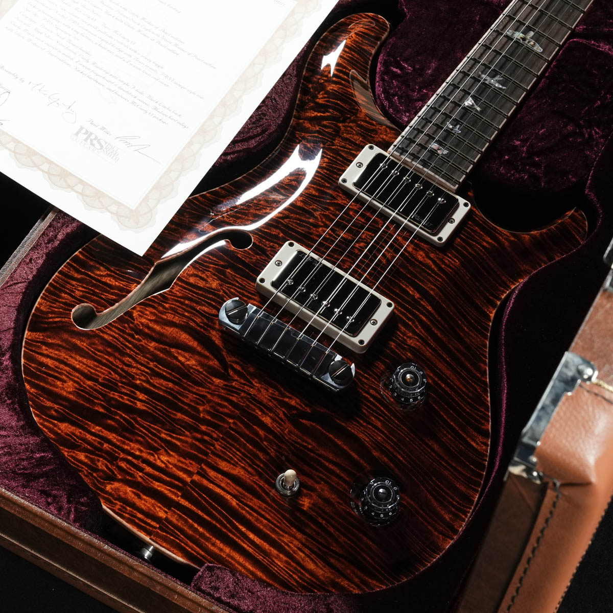 Paul Reed Smith / Private Stock #11617 McCarty Semi-hollow Electric Tiger 【渋谷店】｜イシバシ楽器 17Shops