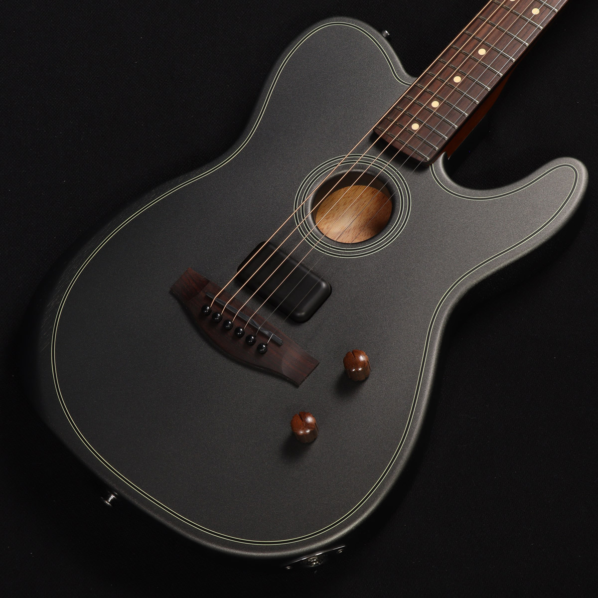 Fender / FSR Acoustasonic Standard Telecaster Charcoal Frost Metallic ≪S/N:IWF26003310≫ 【心斎橋店】|イシバシ楽器 17Shops