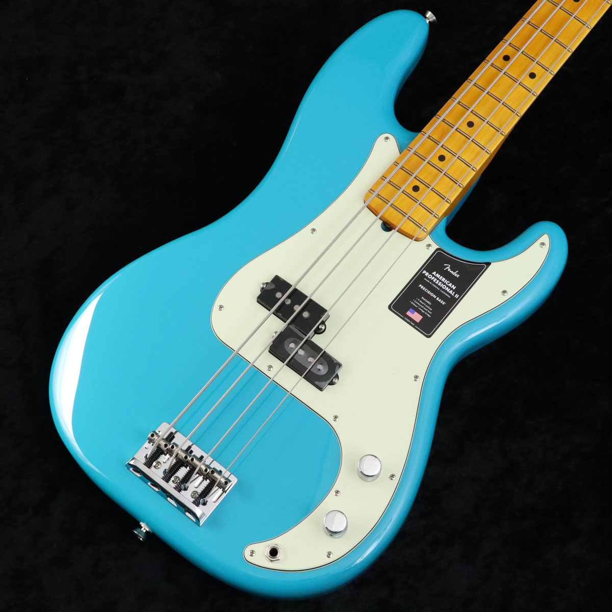 Fender / American Professional II Precision Bass Miami Blue 【3.96kg】 【御茶ノ水本店】|イシバシ楽器 17Shops