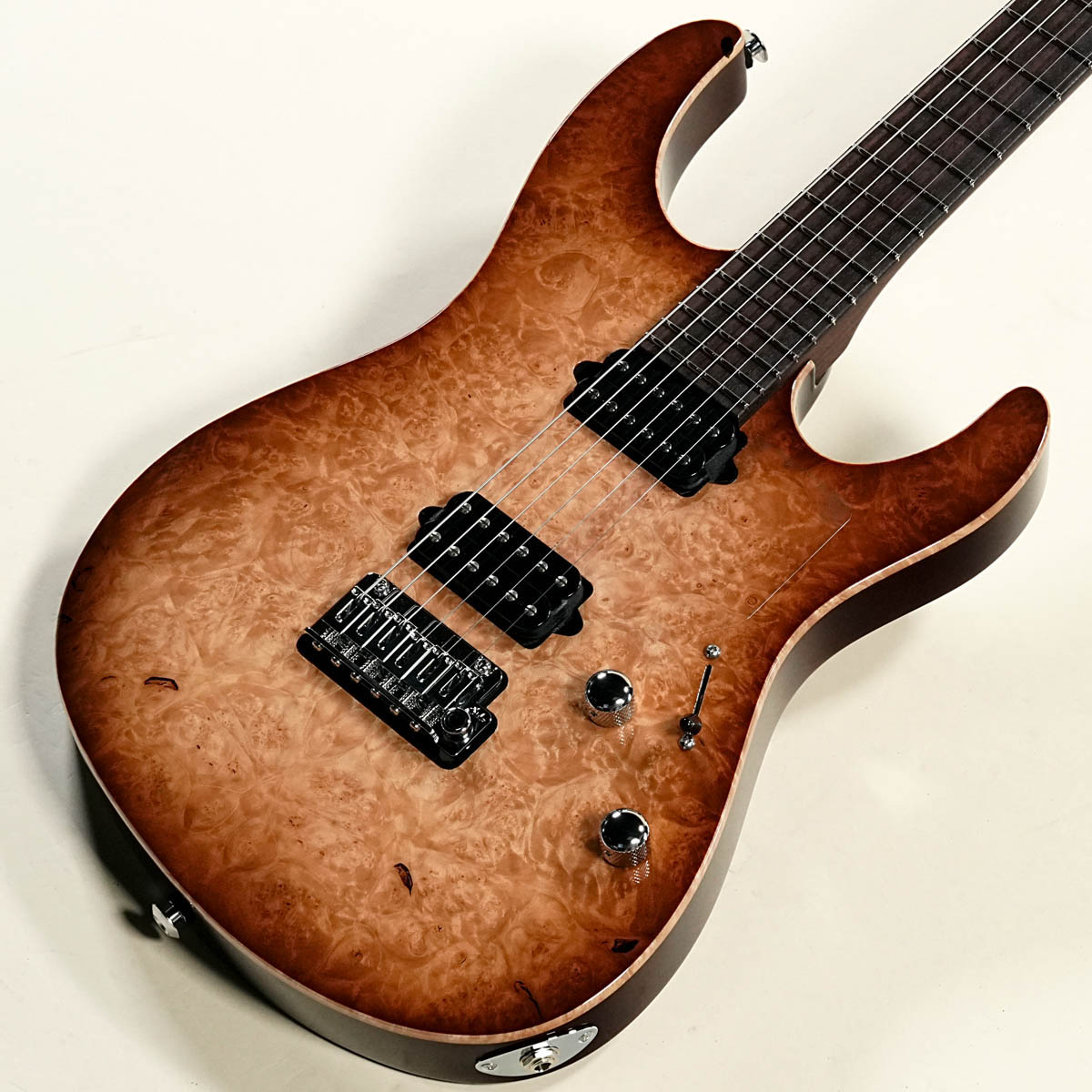 Suhr Custom / Custom Modern Burl Maple Top Rosewood Neck Brown Burst 【渋谷店】|イシバシ楽器 17Shops
