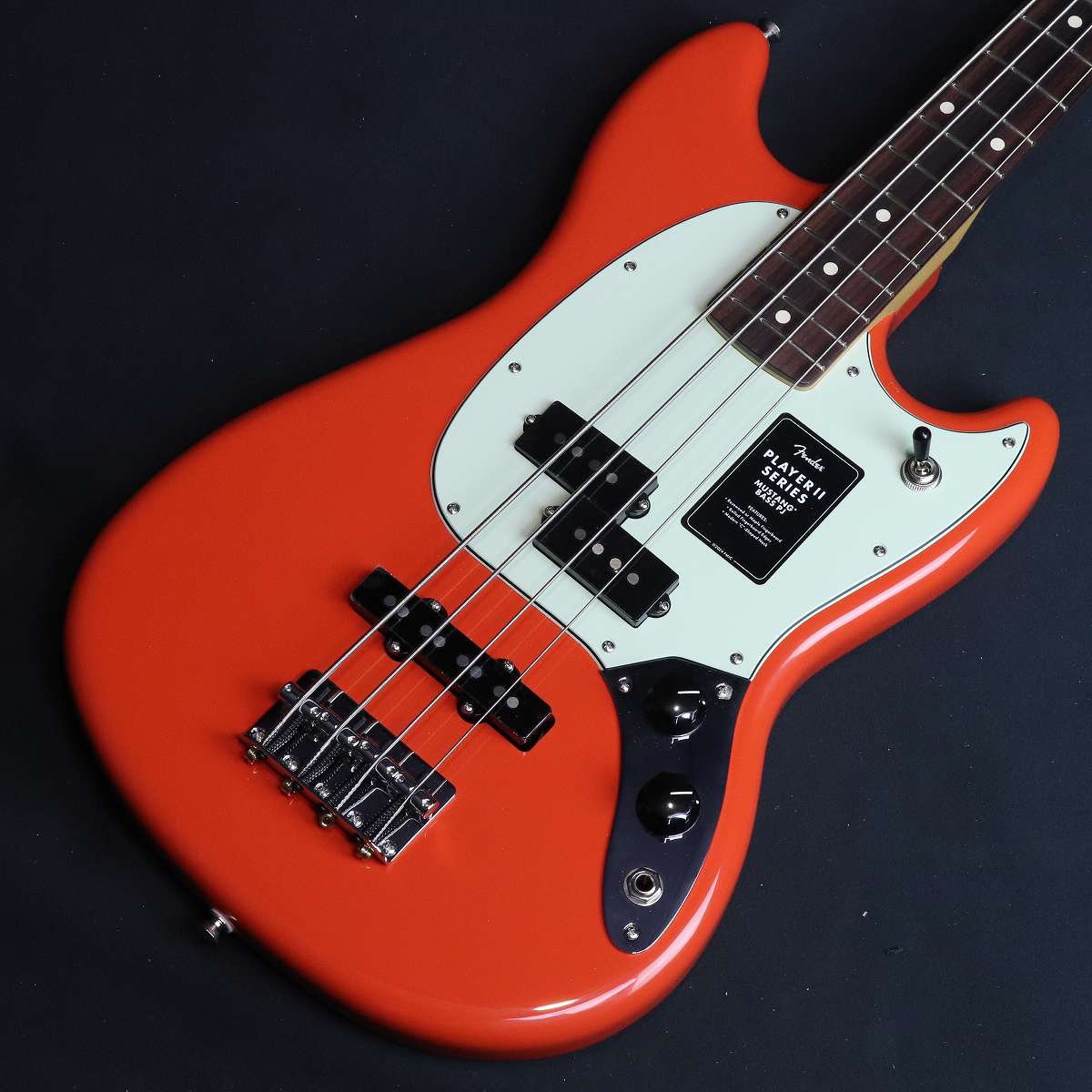 [特典付き]Fender / Player II Mustang Bass PJ Rosewood Fingerboard Rallye Orange 【横浜店】【S/N:MX26026985】【3.38kg】｜イシバシ楽器 17Shops
