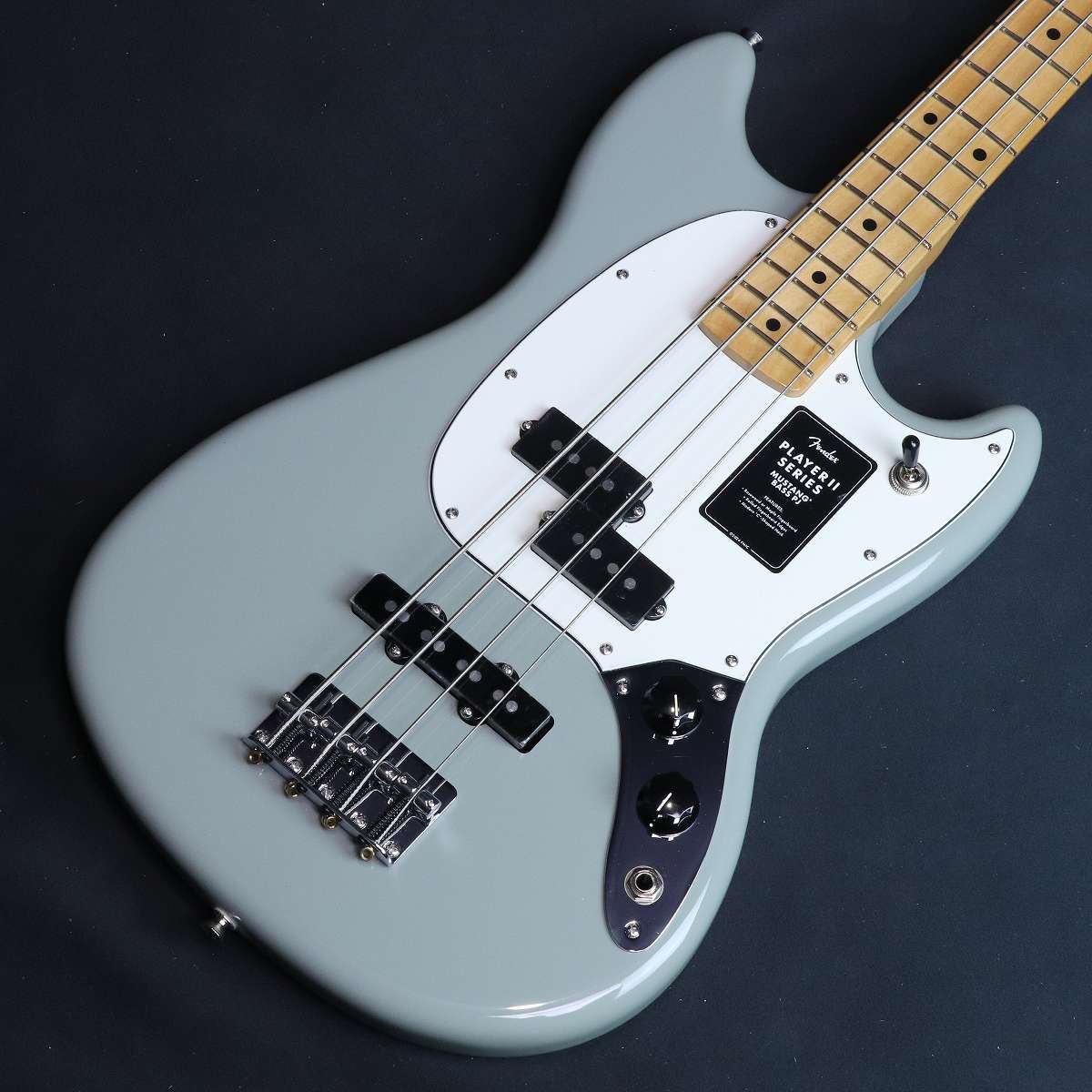 [特典付き]Fender / Player II Mustang Bass PJ Maple Fingerboard Cactus Gray 【横浜店】【S/N:MX26016839】【3.63kg】｜イシバシ楽器 17Shops