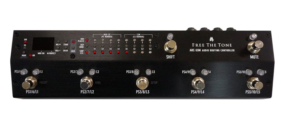 Free The Tone / ARC-53M Black Audio Routing Controller フリーザトーン スイッチャー|イシバシ楽器 17Shops