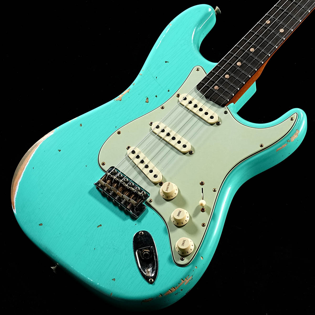 Fender Custom Shop / Limited Edition 1960s Dual Mag II Stratocaster Relic Sea Foam Green 【渋谷店】｜イシバシ楽器 17Shops