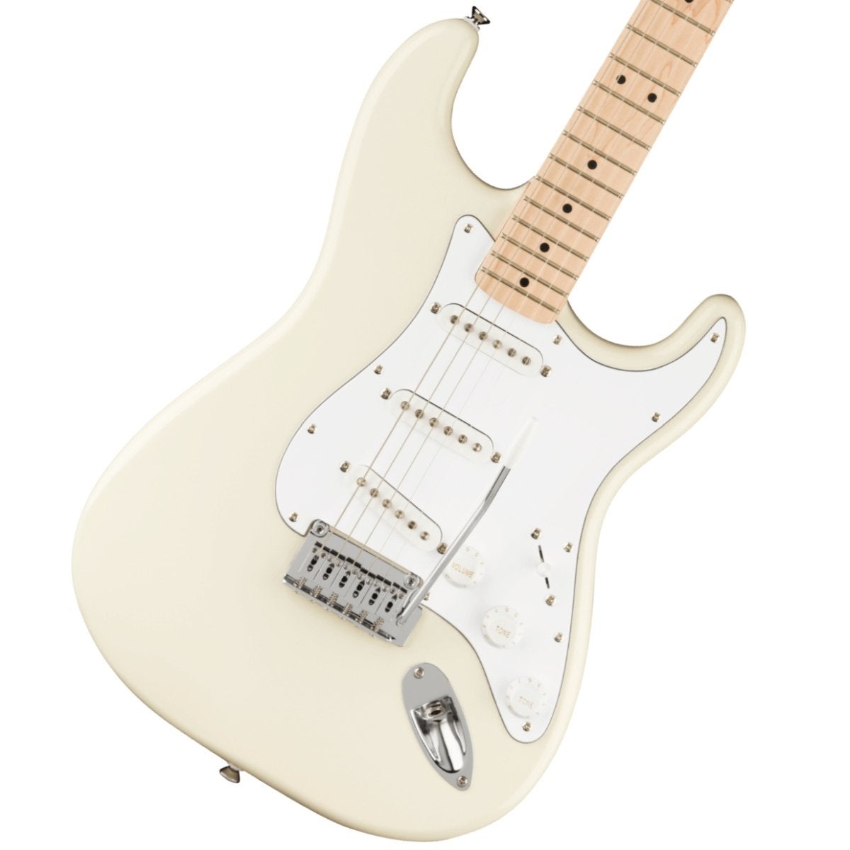 Squier by Fender / Affinity Series Stratocaster Maple White Pickguard Olympic White【新宿店】|イシバシ楽器 17Shops