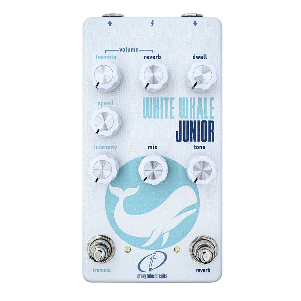 【新製品】 Crazy Tube Circuits / White Whale JR Real Spring Reverb/Tremolo【池袋店】｜イシバシ楽器 17Shops