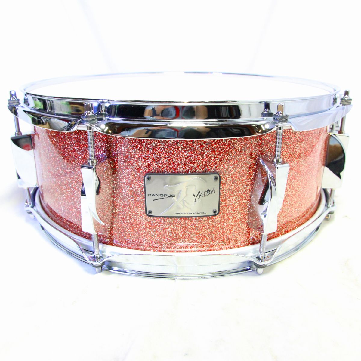 CANOPUS / JSM-1455 Rose Sparkle LQ 刃II YAIBA Maple Snare Drum 14x5.5 スネアドラム｜イシバシ楽器 17Shops
