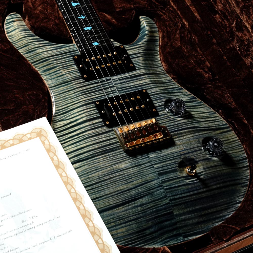 【中古】Paul Reed Smith / Private Stock #5339 Custom 24 Korina Faded Indigo 【渋谷店】|イシバシ楽器 17Shops