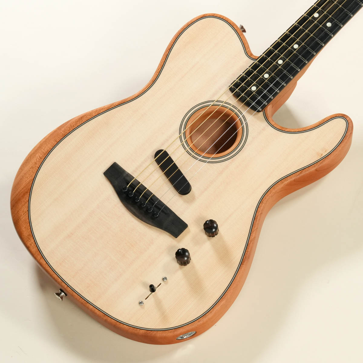 Fender / American Acoustasonic Telecaster Ebony Fingerboard Natural【渋谷店】【YRK】｜イシバシ楽器 17Shops