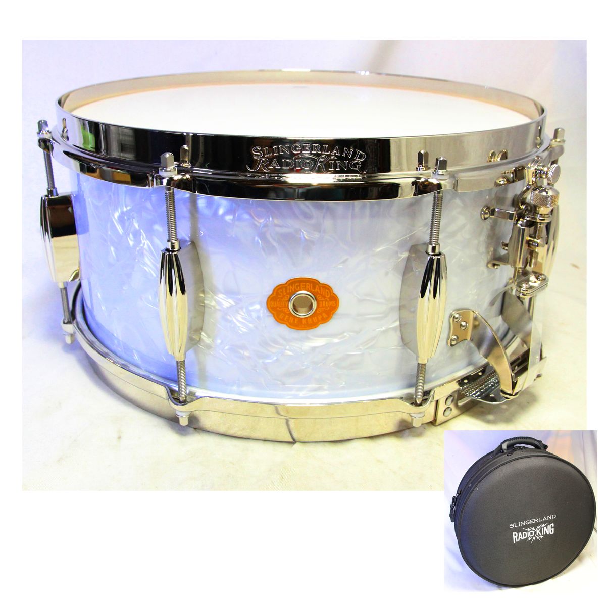 SLINGERLAND / Gene Krupa Radio King Snare 14x6.5 ジーンクルーパ ラジオキング復刻版|イシバシ楽器 17Shops