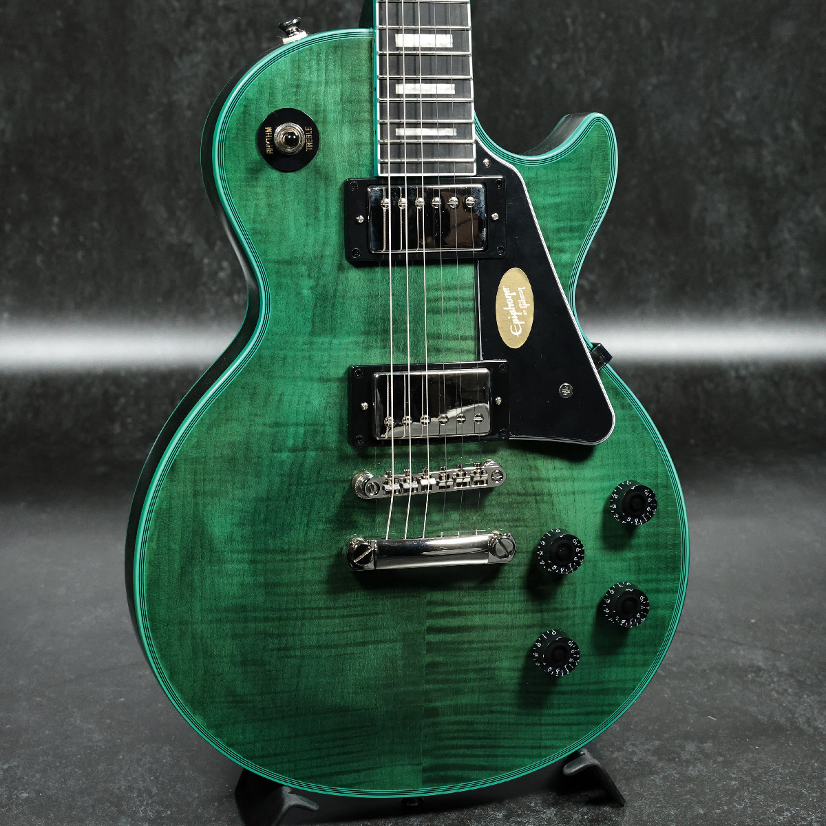 Epiphone / Inspired by Gibson Les Paul Custom Widow Peacock 【S/N 27071525130】【名古屋栄店】|イシバシ楽器 17Shops