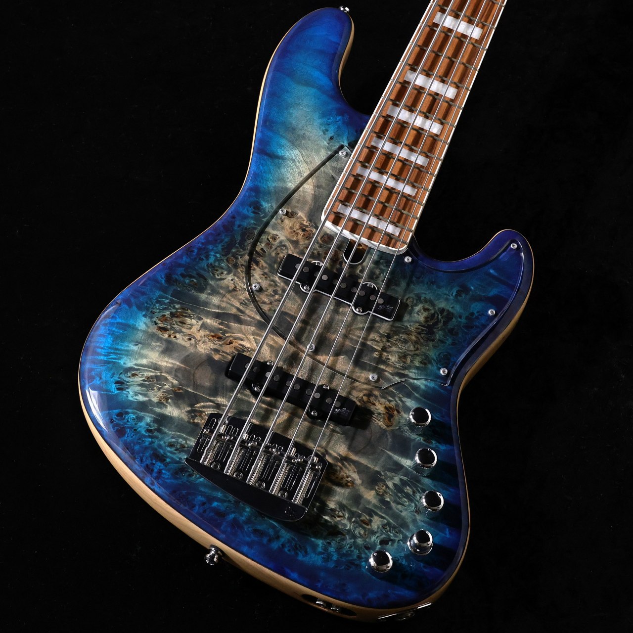 Mayones / Jabba Custom EP 5st Trans Jeans Black 3Tone Blue Burst Gloss【御茶ノ水本店】【値下げ】｜イシバシ楽器 17Shops