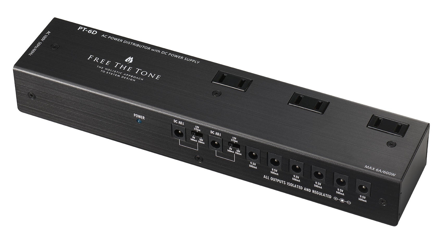 FREE THE TONE / PT-6D AC POWER DISTRIBUTOR with DC POWER SUPPLY パワーサプライ 【福岡店】|イシバシ楽器 17Shops