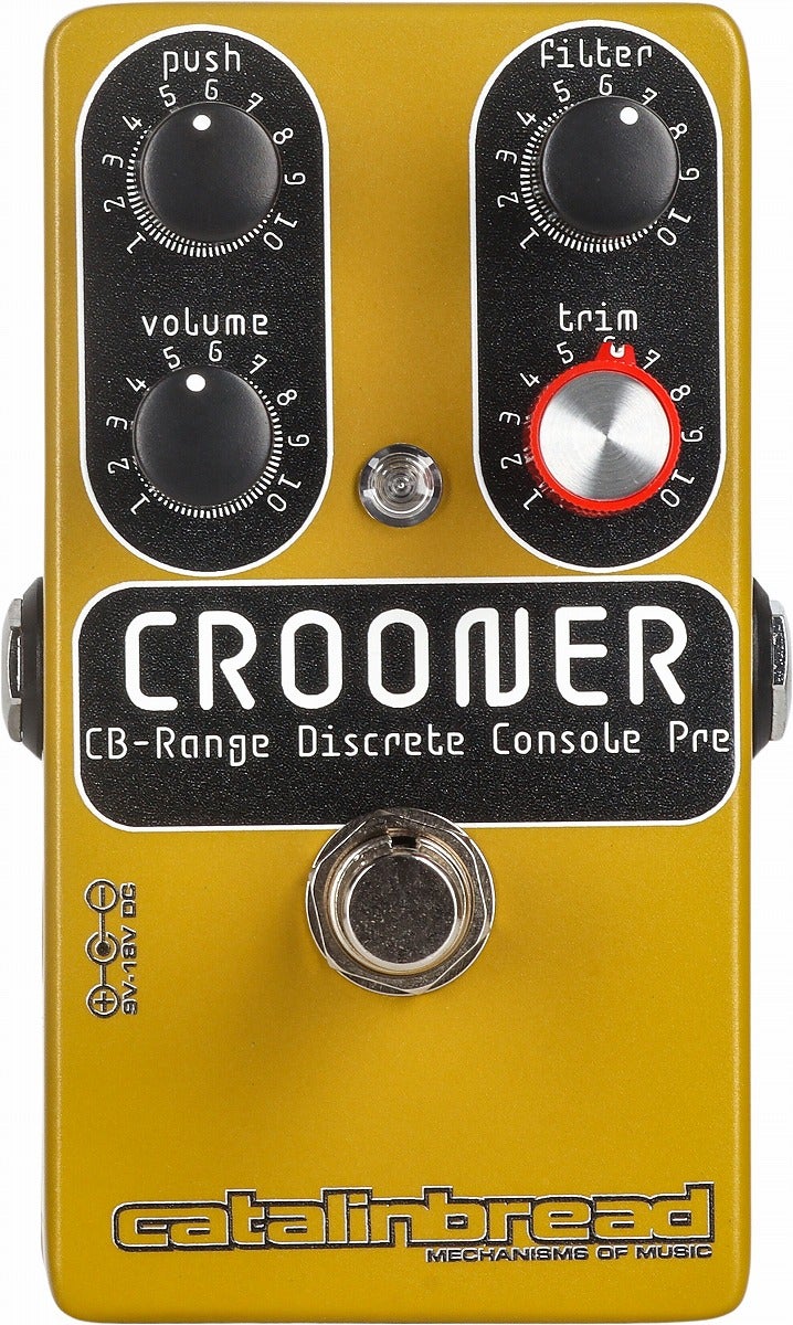 【新製品】 ［名機RCA BA-31をコンパクトペダル化］ Catalinbread / Crooner RCA BA-31 Studio Console Preamp プリアンプ【国内正規品】【新宿店】｜イシバシ楽器 17Shops