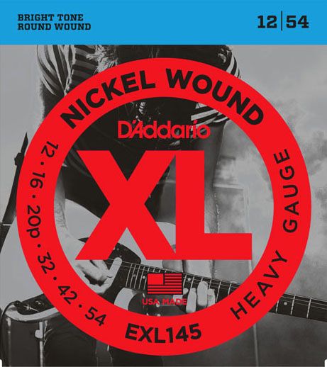 D'Addario EXL145 Heavy 12-54 エレキギター弦