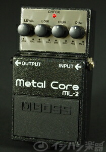 《セール品》BOSS / ML-2 Metal Core ディストーション ML2 ボス ギター エフェクター【御茶ノ水本店】