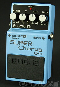 【安心の長期5年保証】BOSS / CH-1 SUPER Chorus コーラス CH1 ボス ギター エフェクター 【新宿店】