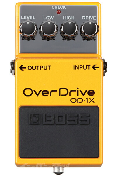BOSS OD-3 OverDrive ギターエフェクター BOSS OD-3 OverDrive 最初の1台におすすめ！ オーバードライブ