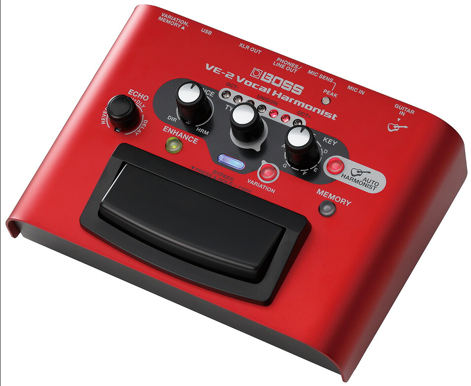 BOSS / VE-2 Vocal Harmonist ボス ボーカルエフェクター VE2 【福岡店】|イシバシ楽器 17Shops