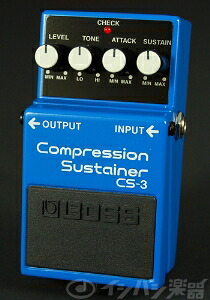 BOSS / CS-3 Compression Sustainer コンプレッサー CS3 ボス ギター エフェクター【渋谷店】｜イシバシ楽器 17Shops