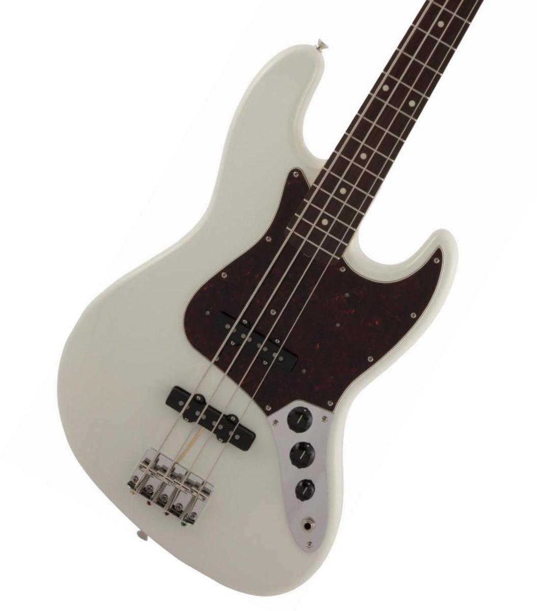 Fender / Made in Japan Traditional 60s Jazz Bass Rosewood Fingerboard Olympic White フェンダー エレキベース ジャズベース【YRK】