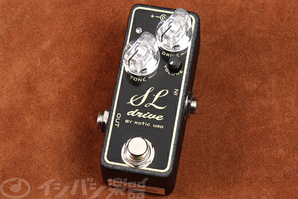 Xotic SL Drive ギターエフェクター　オーバードライブエフェクター Xotic SL Drive レビュー！ミニサイズでもずっしりとくる