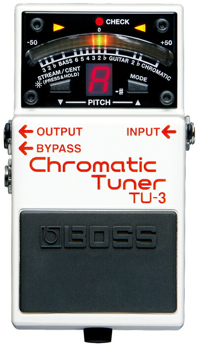 楽天市場】BOSS TU-3S Chromatic Tuner 新品 クロマチック