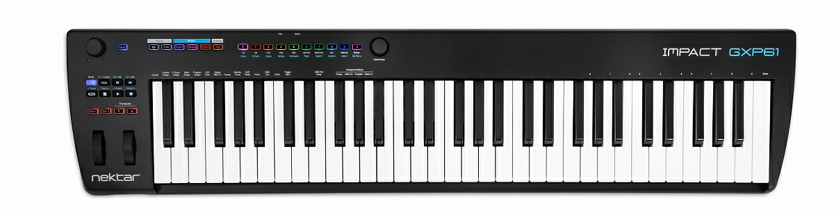 楽天市場】Nektar Technology ネクター / Panorama T6 61鍵MIDI
