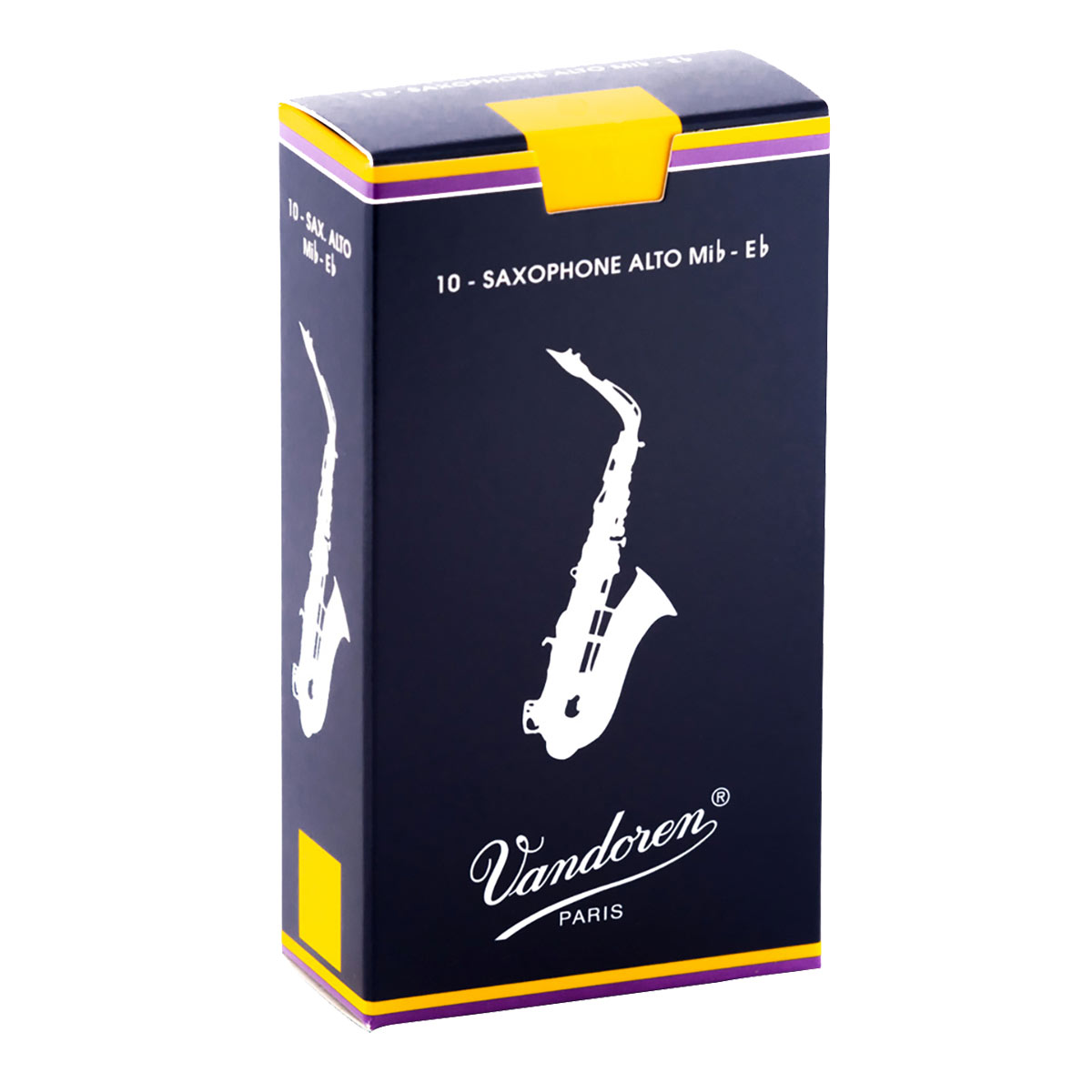 Vandoren / アルトサックス リード 青箱 10枚入 トラディショナル 2 1/2 (ノナカ正規品)【お取り寄せ商品】
