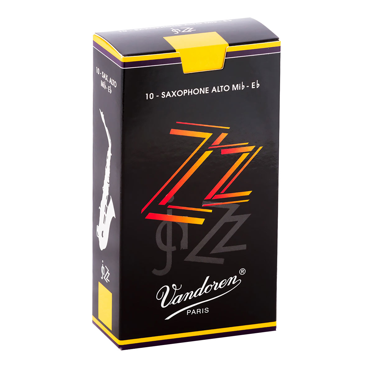 Vandoren / アルトサックス リード ZZ バンドレン 10枚入 3 1/2 (ノナカ正規品)【お取り寄せ商品】